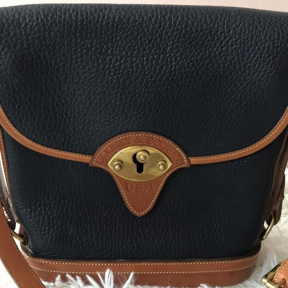 - Dooney & Bourke Cavalry Spectator Leather Crossbody Leather Bag - Picture 2 of 13
